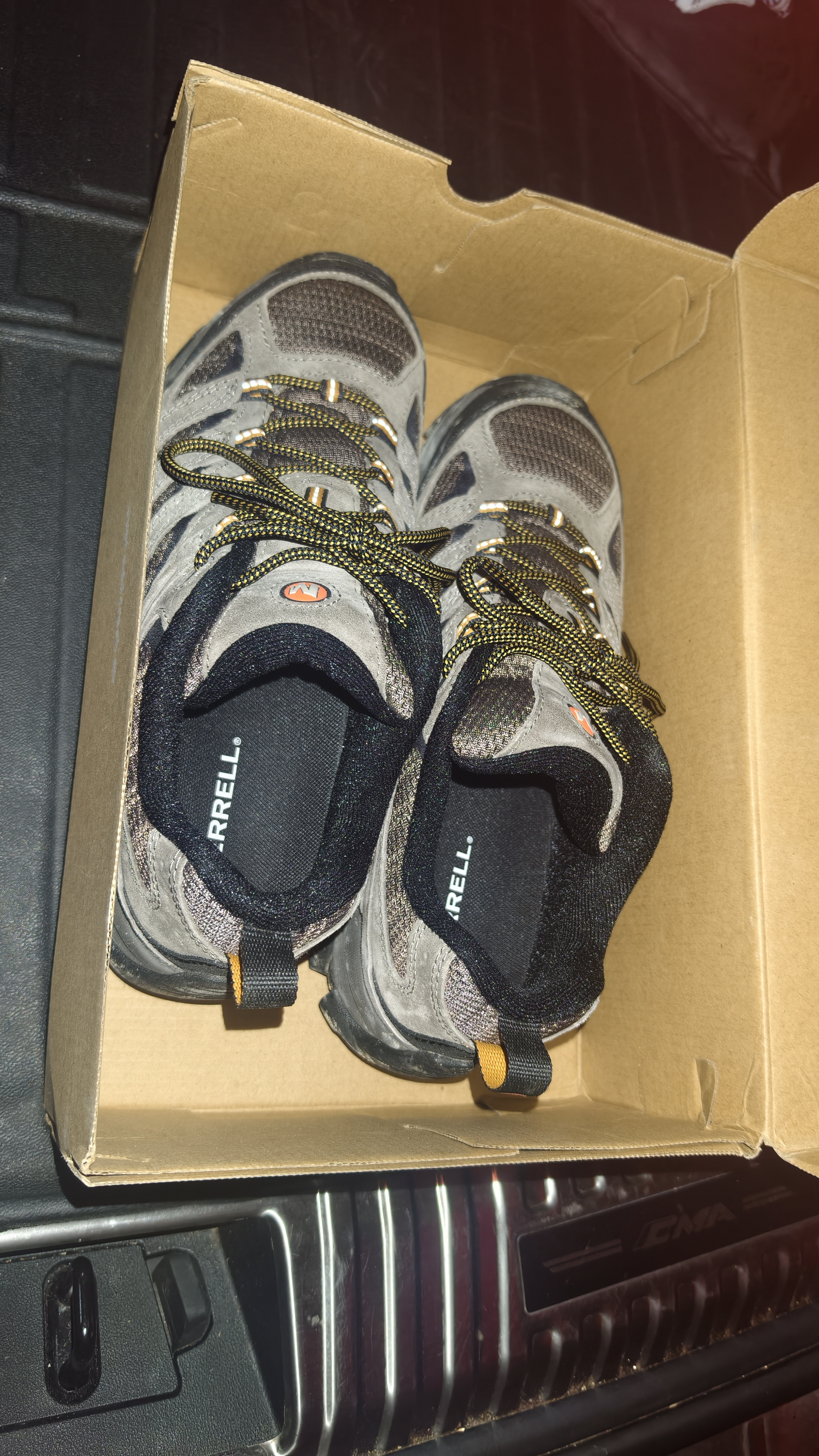 邁樂（Merrell）MERRELL邁樂男款戶外徒步鞋MOAB3防滑耐磨輕量登山徒步鞋 曬單實拍圖