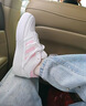 adidas BREAK START BOLD籃球風厚底增高運動鞋女阿迪達斯輕運動 白/清澈粉   37 曬單實拍圖