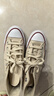 匡威（Converse）All Star夏季男女休閑板鞋高幫小白鞋奶霜白159484C 159484C 36.5 曬單實拍圖