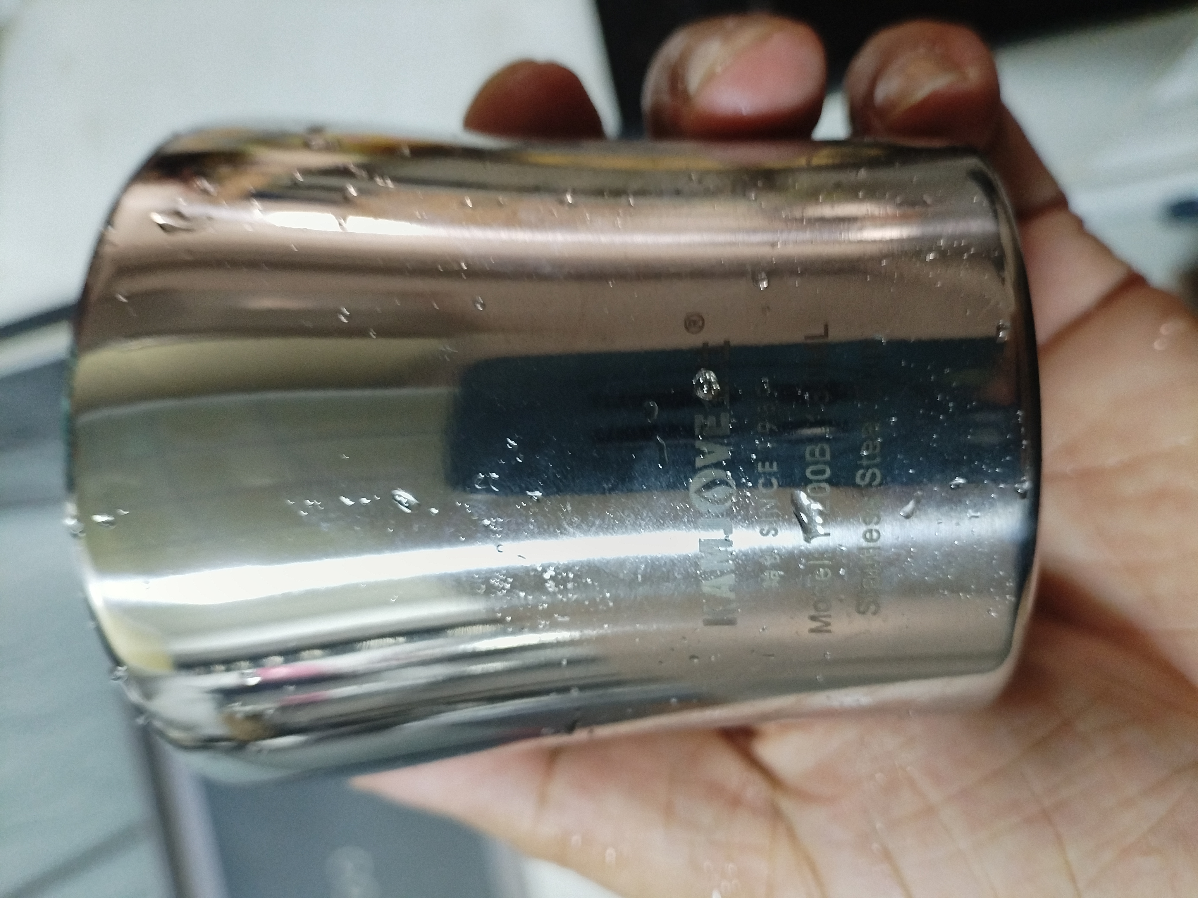 金灶（KAMJOVE）316不銹鋼水杯雙層咖啡杯防燙兒童水杯 家用茶杯牛奶杯酒杯小杯子 T-200B 180ml 1個 曬單實拍圖