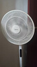 美的（Midea）【閃拆系列】一鍵閃電拆裝直流變頻家用語音電風扇一級能效靜音落地扇大風力臥室立式電扇SDJ30BC 曬單實拍圖