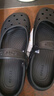 卡駱馳（CROCS）白鹿同款經典芭蕾鞋舒適輕便休閑鞋女鞋|211994 黑色-001【現貨】 38 (240mm) 曬單實拍圖