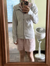 lululemon丨Scuba? 女士拉鏈連帽衫*拉絨 雜色核心超淺灰(LW3KAMS) XS /4 曬單實拍圖