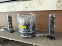 哈曼卡頓Soundsticks 5 音樂水晶5代玄光版桌面藍牙音箱低音炮音響水晶5黑色居家藝術音響 七夕禮物 【奢享經典】水晶5·玄光版 曬單實拍圖