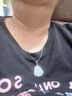 PT950鉑金項鏈女18k項鏈女鉑金鎖骨鏈白金細款單鏈鎖骨鏈百搭素鏈 元寶鏈輕奢款 長度50cm 曬單實拍圖