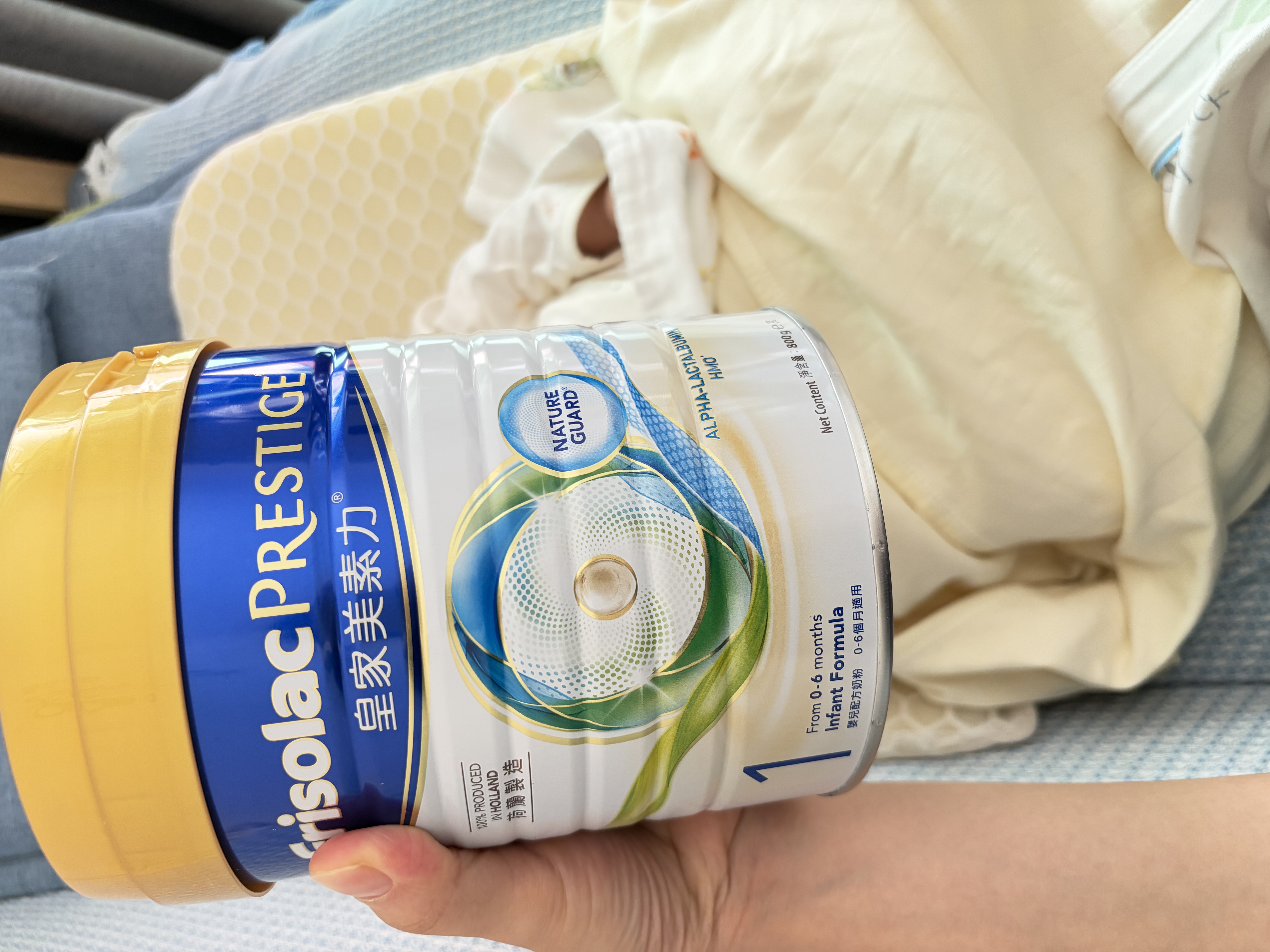 美素佳兒（Friso）港版皇家美素力1段嬰幼兒配方奶粉400g/罐 HMO配方 曬單實拍圖