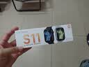 華強北在線華強北S11智能手表頂配版WatchS11/s10 promax 血氧功能高清離線支付語音助手運動NFC無邊框男女 Watch S11 旗艦全功能【黑色】 超長續航-實時接收信息-雙向支付 曬單實拍圖