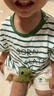 優奇嬰兒衣服男女寶寶夏季薄款短袖短褲套裝男童女童夏涼爽分體兩件套 曬單實拍圖