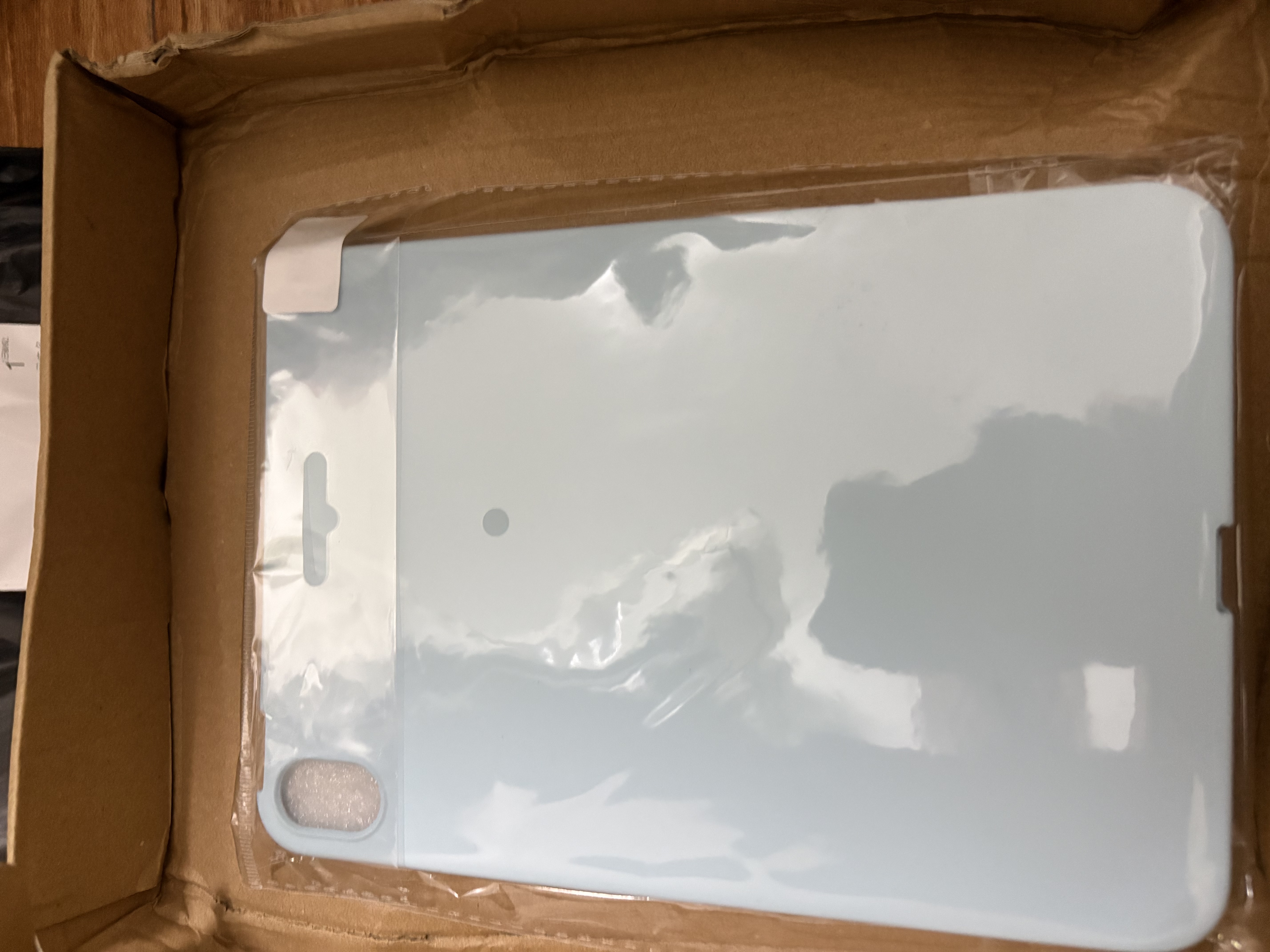 納柯萬超薄輕便液態硅膠2024蘋果ipadpro11/13保護套十代Air456防摔10.9寸pro12.9平板789代10.2軟mini殼 親膚軟殼+淺藍色 iPad mini6/7 (8.3英寸) 曬單實拍圖