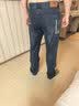 報喜鳥牛仔褲男褲【優選】夏季新款男士商務休閑牛仔褲時尚褲子 淺礦藍 35 曬單實拍圖
