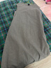 黛芙熙日韓風棉麻格子背心長裙女夏季新款寬松大碼簡約休閑無袖連衣裙 格紋 L 【105-125斤】 曬單實拍圖