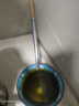 黑铁面窝勺子 葱油粑粑勺 凸勺 制作方法 13.6cm+木柄+教程 实拍图