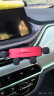 毕亚兹 车载手机支架重力汽车导航支架出风口汽车用品内饰苹果安卓C91红 实拍图