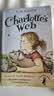 夏洛的網(wǎng) 英文原版小說 Charlotte's Web EB懷特 兒童文學(xué)名著 紐伯瑞獎(jiǎng) 藍(lán)思閱讀指數(shù)680L 曬單實(shí)拍圖