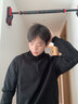 羅蒙（ROMON）半拉鏈立領長袖衛(wèi)衣男士春秋季新款潮流拼接百搭寬松休閑上衣服男 卡其 XL (建議130-150斤) 曬單實拍圖