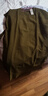 無(wú)印良品（MUJI）IDEE 女式 泡泡紗 法國袖連衣裙 女裝裙子夏季短袖GAD56C4S 深米色 均 碼 (165/88A) 曬單實(shí)拍圖