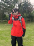 喬丹山神ultra沖鋒衣外套男運動(dòng)風(fēng)衣硬殼戶(hù)外登山防雨水夾克 亮橙色/黑色 【單沖硬殼】 L 曬單實(shí)拍圖