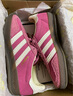 adidas T頭鞋 GAZELLE INDOOR復(fù)古板鞋德訓(xùn)鞋男女阿迪達(dá)斯三葉草   深粉色/白   37 曬單實(shí)拍圖