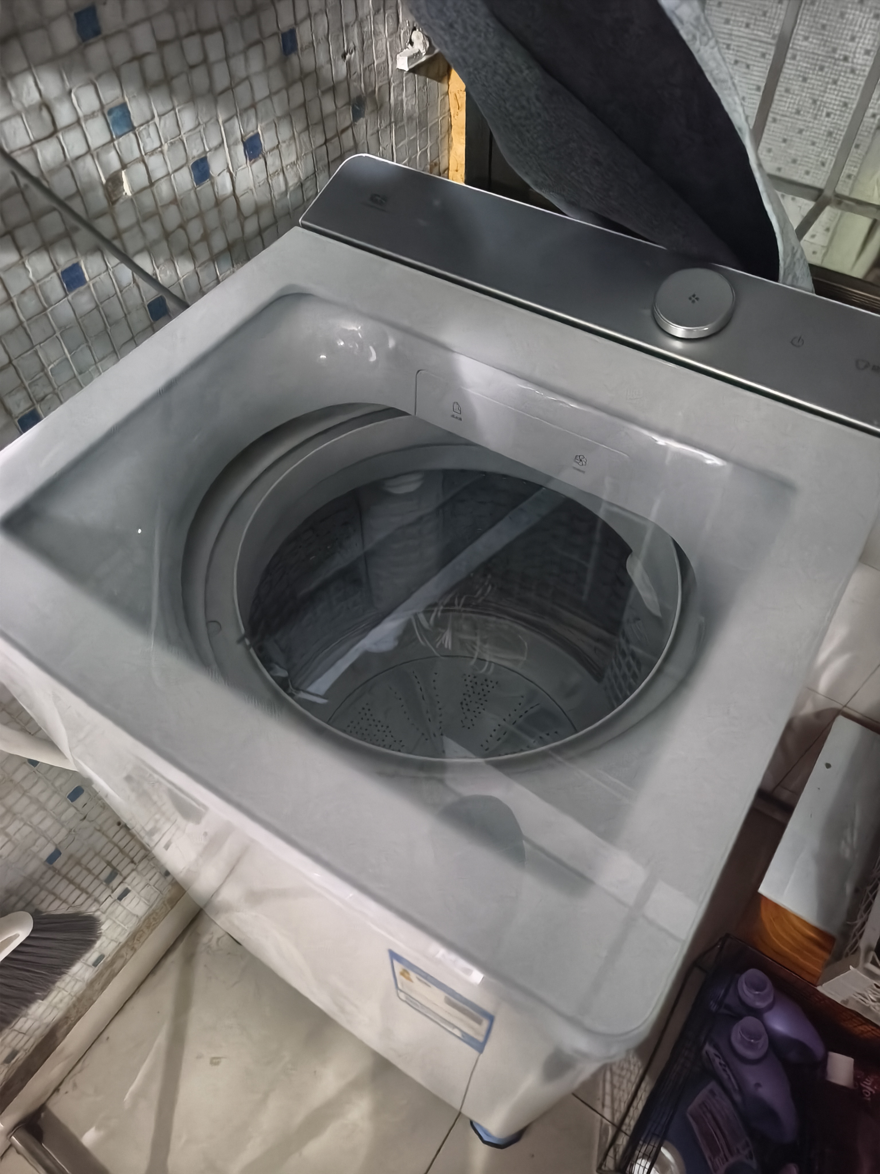 小天鵝（LittleSwan）波輪洗衣機(jī)小型全自動家用 8KG 直驅(qū)變頻 TB8V28DT 一級能效 省電 以舊換新 京東自營 出租房宿舍 曬單實拍圖