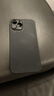 摩及 蘋果iPhone 12pro max手機殼超薄磨砂散熱透明防指紋裸機手感男款簡約保護套透氣 蘋果12promax-6.7英寸【透氣黑】 多孔散熱 清爽一整天 超薄透氣 曬單實拍圖