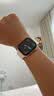 Apple/蘋果 Watch S11 智能手表GPS款42毫米玫瑰金色鋁金屬表殼淡桃粉色運(yùn)動型表帶S/M MEUN4CH/B 曬單實(shí)拍圖