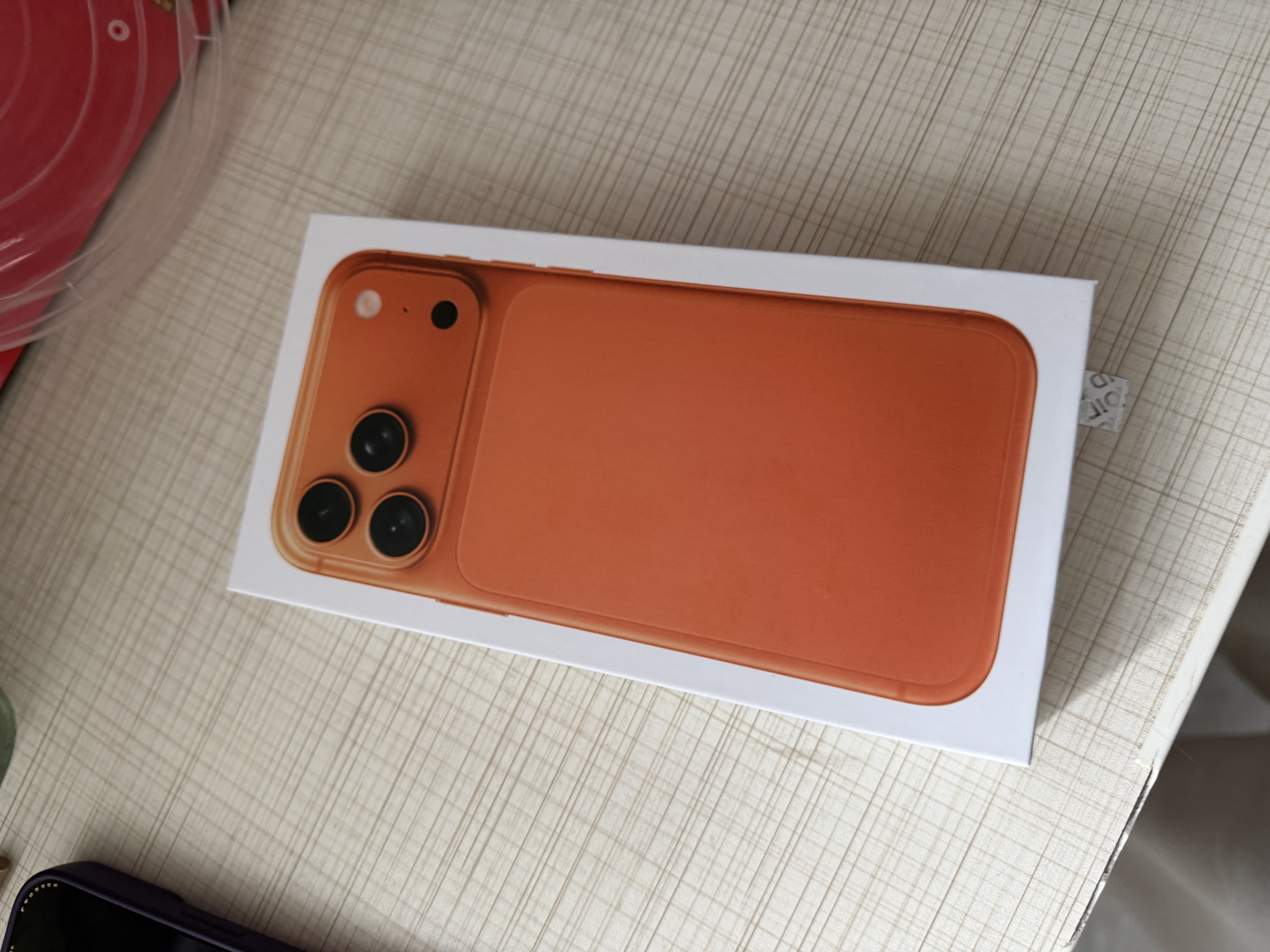 蘋果 iPhone17 Pro Max 蘋果手機 全網通雙卡雙待5G iphone17pro 蘋果17promax 美版 17promax 星宇橙色 256GB 全網通5G【白條十二期免息】 曬單實拍圖