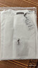 才子（TRIES）經典圓領短袖T恤男舒適棉感T透氣涼感簡約印花百搭男上衣打底衫 白色 XL 50(175/92A) 曬單實拍圖