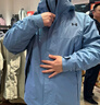 安德瑪（UNDERARMOUR）男子防水三合一戶外運動夾克外套沖鋒衣6001977 煙熏藍418 L 曬單實拍圖