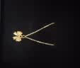 中國黃金（CHINA GOLD）蝴蝶結(jié)黃金項(xiàng)鏈女足金在逃公主吊墜七夕情人節(jié)禮物送女友老婆生日 京速達(dá)-足金愛心在逃公主吊墜-足金鏈 曬單實(shí)拍圖