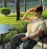 OEMG 老錢風肌理感針織polo衫領短袖T恤男士夏季新款cleanfit百搭上衣 白色 【高品質】 XL [建議110-130斤] 曬單實拍圖