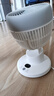 艾美特（AIRMATE）空氣循環扇家用直流輕音節能電風扇桌面臺式小風扇大風量便攜宿舍搖頭風扇換氣風扇 FA15-RD251 曬單實拍圖