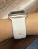 Apple/蘋果 Watch S11 智能手表GPS款42毫米銀色鋁金屬表殼霧紫色運動型表帶S/M MEUT4CH/B 曬單實拍圖