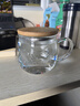 TEAHUE茶杯玻璃泡茶杯茶水分離綠茶杯耐熱加厚帶過濾男女辦公茶道水杯子 曬單實拍圖