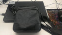 赫澤瓊斯HEZZJONS新品背包真皮單肩包進(jìn)口意大利牛皮斜挎包青年商務(wù)休閑軟皮小背包禮物手機背包 黑色小號 曬單實(shí)拍圖