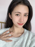戚小米s999純銀星月耳釘女養耳洞小耳環2026新款高級感精致小巧足銀耳飾 星星月亮耳釘一對【999足銀】 曬單實拍圖