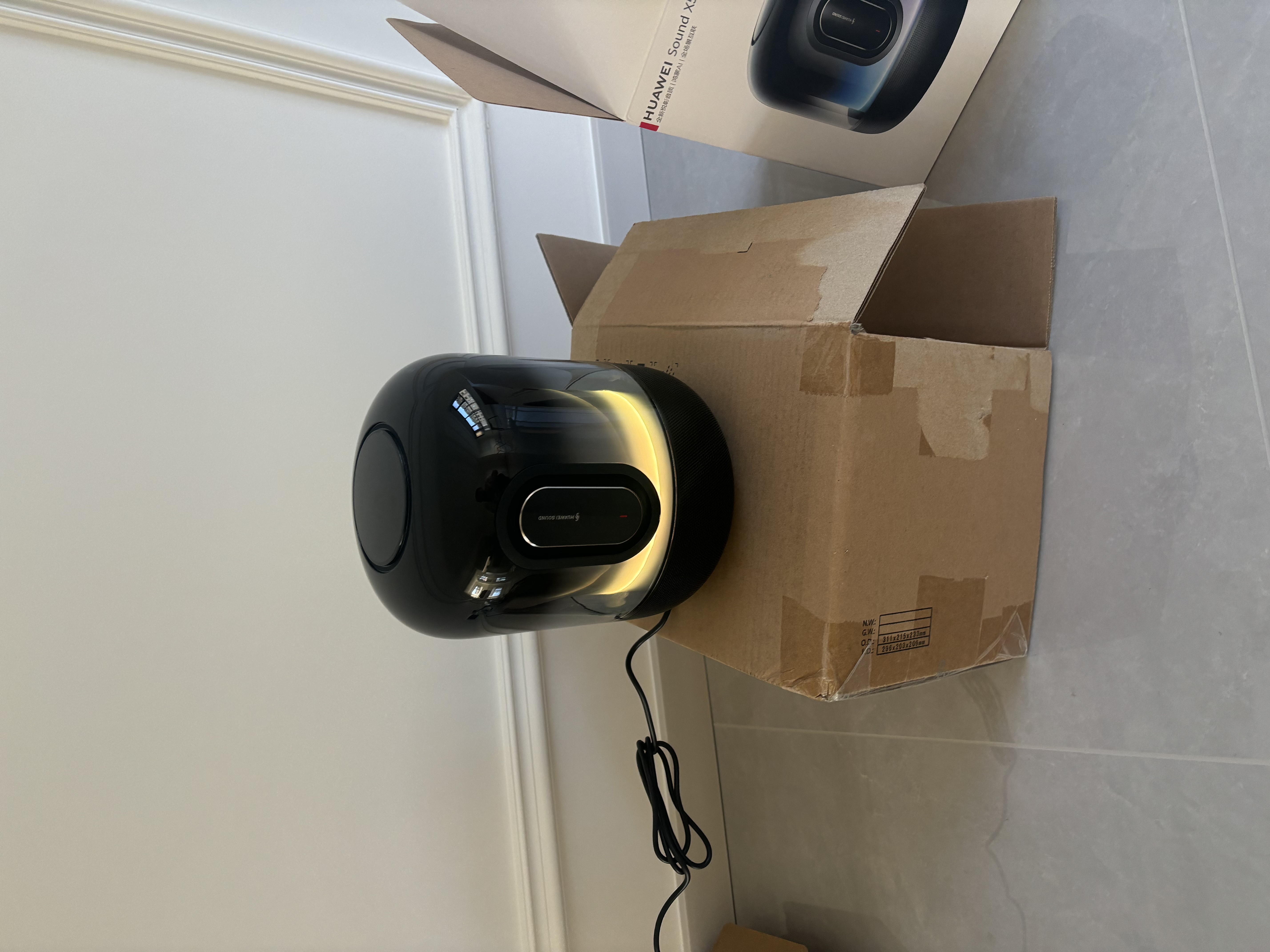 華為Sound X5 玄黑 藍牙音箱/AI大模型/悅彰音箱/家用桌面電腦音響/無線立體聲高保真智能音響【新品】 玄黑 曬單實拍圖