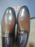 老人頭皮鞋男牛皮秋冬季男士皮鞋商務(wù)正裝高端男鞋德比鞋男休閑棉皮鞋 SN21102-3棕色[四季款] 39 [此款偏大一碼] 曬單實(shí)拍圖