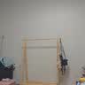 穩納衣架落地實木衣帽架臥室衣架可折疊置物架簡約晾衣服架子1.2米 曬單實拍圖