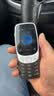 諾基亞（NOKIA）3210 4G 移動聯(lián)通電信廣電全網(wǎng)通 2.4英寸雙卡雙待 直板按鍵學(xué)生功能機備用手機黑色 曬單實拍圖