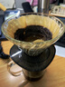 HARIO日本手沖咖啡濾杯V60滴漏杯玻璃過(guò)濾咖啡配件器具VDGC V60玻璃濾杯 曬單實(shí)拍圖