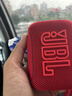 JBL GO5 音樂金磚五代 藍(lán)牙音箱 便攜迷你音響 氛圍燈音箱 口袋音箱 Pocket 出游搭子七夕禮物 石榴紅 曬單實(shí)拍圖