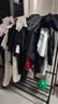 家逸實木衣架落地衣帽架臥室掛衣服架子加粗加厚簡約掛衣架120cm 曬單實拍圖