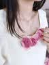 HR赫蓮娜蝴蝶吊墜項鏈女鎖骨鏈時尚首飾品七夕情人節生日禮物送女友 蝴蝶項鏈 曬單實拍圖