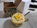 星巴克（Starbucks）杯子金色桂花銅章馬克杯陶瓷帶蓋勺辦公室咖啡杯情侶禮盒伴手禮 金桂杯單杯原盒+桂花蓋+勺子 曬單實拍圖