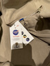 NASA GOOD立領(lǐng)夾克男舒適保暖抓絨衣柔軟搖粒絨情侶外套男 卡其 S  曬單實(shí)拍圖