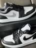 耐克（NIKE）男鞋 新款AJ1籃球鞋時尚板鞋運動鞋耐磨輕便休閑鞋子 553558-040 40 曬單實拍圖