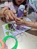 qdrone For the Good Moments3d打印筆兒童玩具女孩生日禮物3D機立體8-12歲6低溫繪畫4-7小姑娘 順滑低溫紫【13卷耗材（56米）+禮袋+臨摹本+貼紙】 不燙手立體筆6- 曬單實拍圖