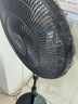 美的（Midea）電風扇落地扇家用大風量 遠距離強風輕音送涼電扇 立式落地風扇家用臥室客廳辦公桌面加高加大颶風 【黑色按鍵】熱銷百萬臺 曬單實拍圖