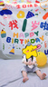 戴維貝拉（DAVE＆BELLA）兒童生日禮服套裝男孩演出服寶寶背帶褲【領結有兩種 隨機發貨】 曬單實拍圖