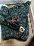 奧圣特（AOSHENGTE）輕奢男士短袖T恤夏季2025新款潮牌刺繡修身花色織帶圓領半袖T恤男 9938T綠色 4XL 58 曬單實拍圖